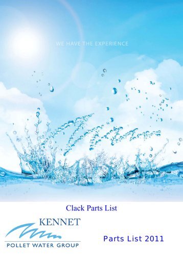 Clack Parts List - Kennet Water