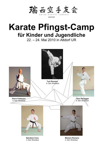 Karate Pfingst-Camp für Kinder und Jugendliche