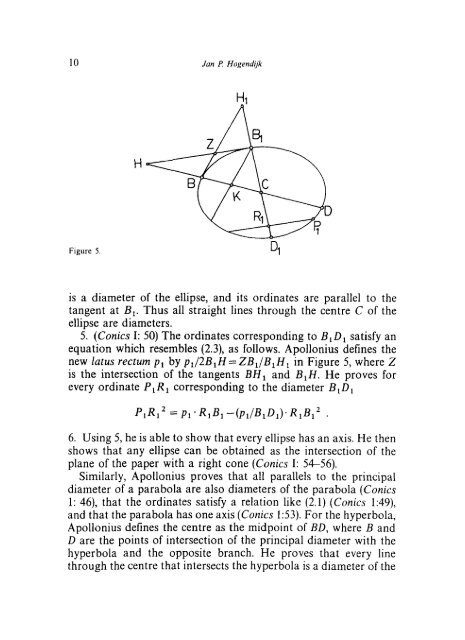 Desargues' Brouillon Project and the Conics of ... - J.P. Hogendijk