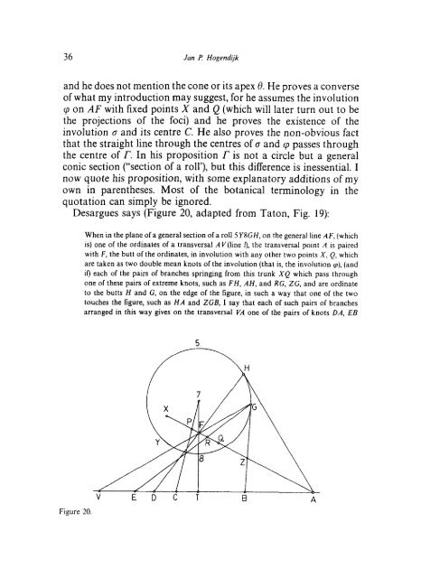 Desargues' Brouillon Project and the Conics of ... - J.P. Hogendijk