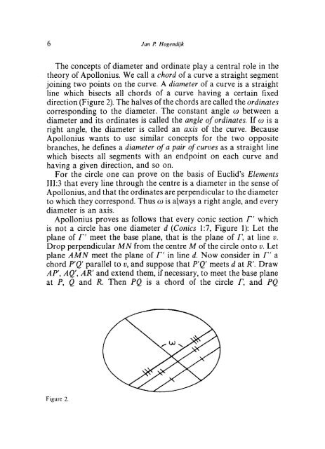 Desargues' Brouillon Project and the Conics of ... - J.P. Hogendijk
