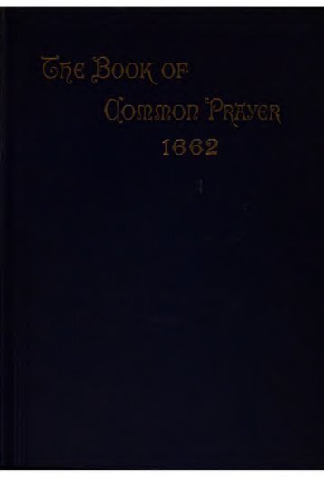 Book of Common Prayer