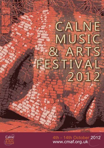 2012 Brochure - Calne Music and Arts Festival