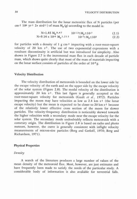 Chapter 2: Energy at the Lunar Surface - Lunar and Planetary Institute