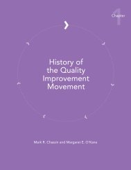History of the Quality Improvement Movement - American Academy ...