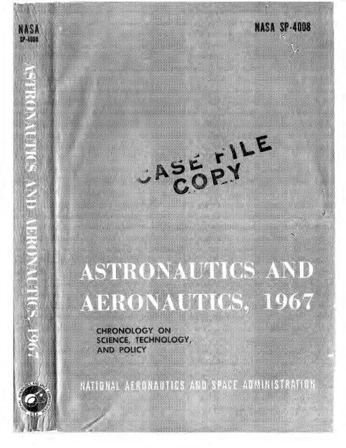 Astronautics and Aeronautics, 1967 - NASA's History Office