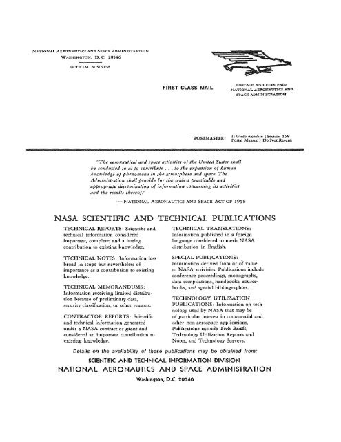 Astronautics and Aeronautics, 1967 - NASA's History Office