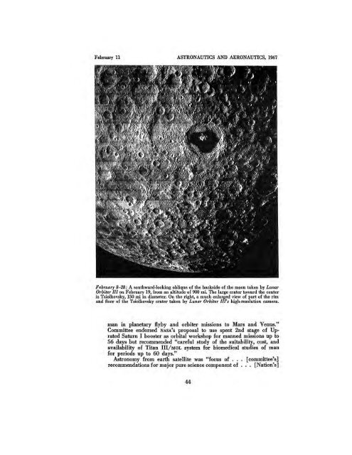 Astronautics and Aeronautics, 1967 - NASA's History Office