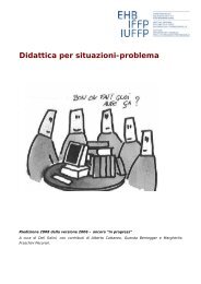 Didattica per situazioni-problema - EHB