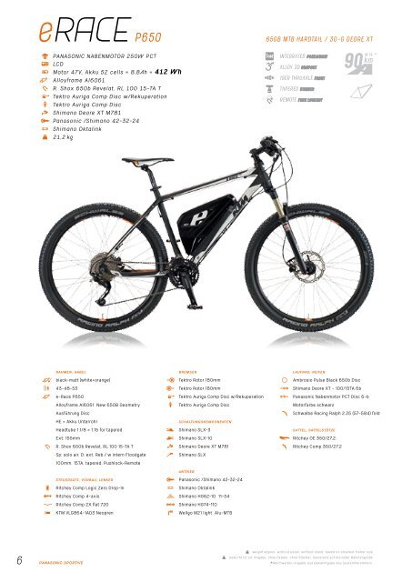 KTM eBikes 2013