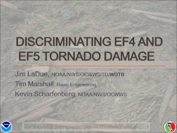 Discriminating EF4 and EF5 tornado damage