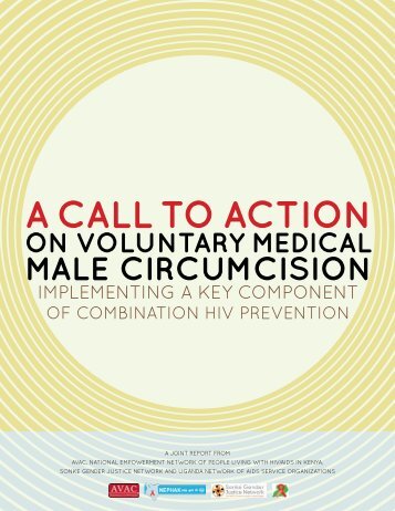 A Call to Action on Voluntary Medical Male Circumcision - AVAC