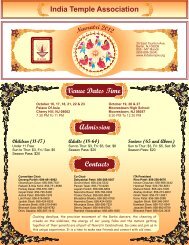 Download Navratri Flyer - India Temple Association