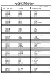 District wise locations of Subcentres - Government of Maharashtra ...