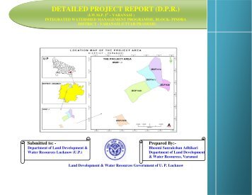 DETAILED PROJECT REPORT (D.P.R.) - UPLDWR