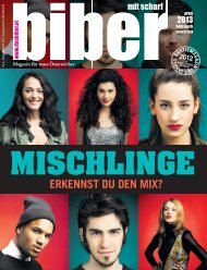 biber - Magazin / April 2013 / Magazin für Menschen mit und ohne Migrationshintergrund