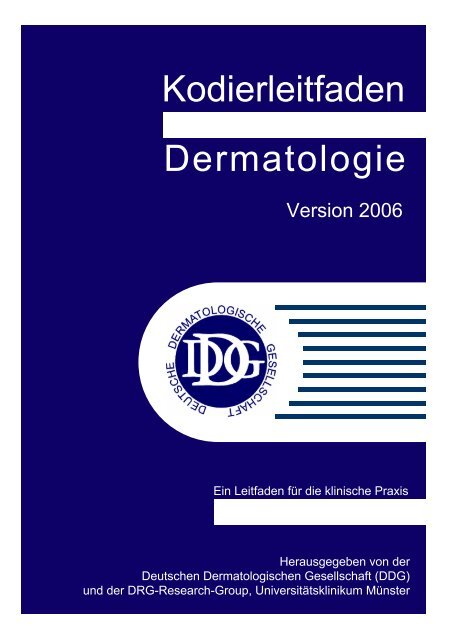 Kodierleitfaden Dermatologie - Derma.de