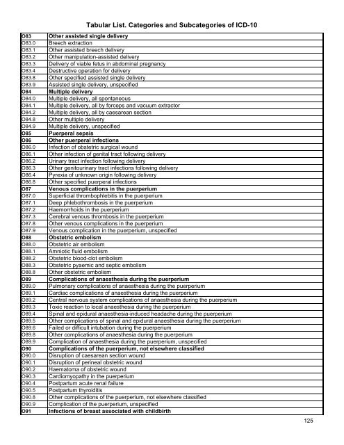 Tabular