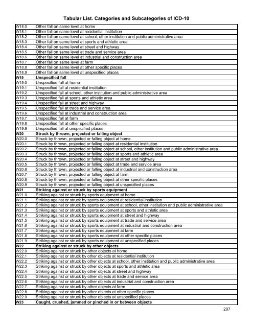 Tabular
