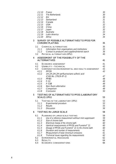 Substitution of PFOS for use in nondecorative hard chrome plating