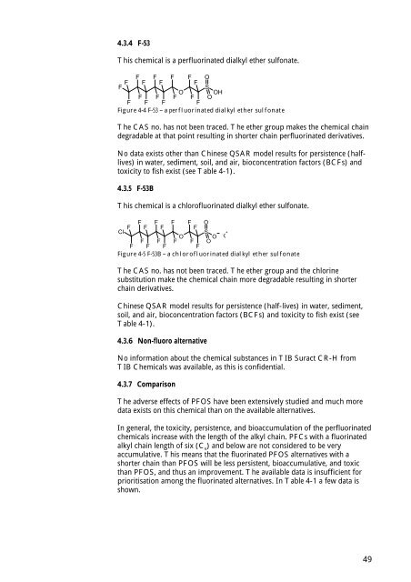 Substitution of PFOS for use in nondecorative hard chrome plating