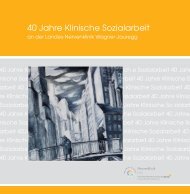 40 Jahre Klinische Sozialarbeit - Landesnervenklinik Wagner-Jauregg
