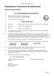 PTB 97 ATEX 2032 - r. stahl