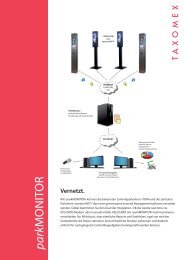 park MONITOR - Taxomex AG