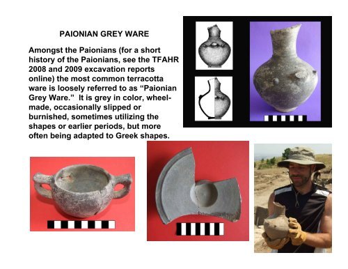 POTTERY SHAPES & TERMINOLOGY - TFAHR