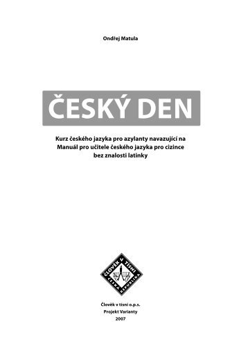 Český den (učebnice) - Varianty