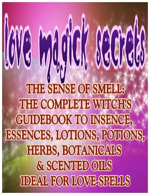 BOOK 1 (LOVE)-BONUS#1=Incense - The Love Spell Secrets