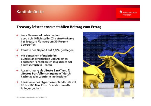 Bilanz-Pressekonferenz der Stadtsparkasse München