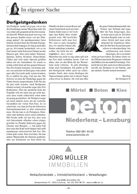 Juni 2008 - Niederlenz