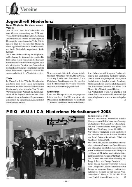 Juni 2008 - Niederlenz