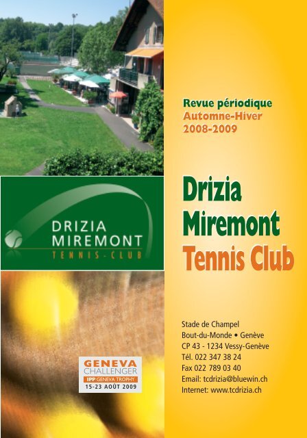 Revue Automne/Hiver 2008-2009 - Drizia-Miremont