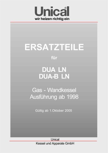 ET-Liste DUA-LN korr.10_05 - Unical Deutschland
