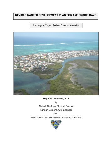 REVISED MASTER DEVELOPMENT PLAN FOR ... - Ambergris Caye