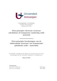 First-principles electronic structure calculations of transparent ...