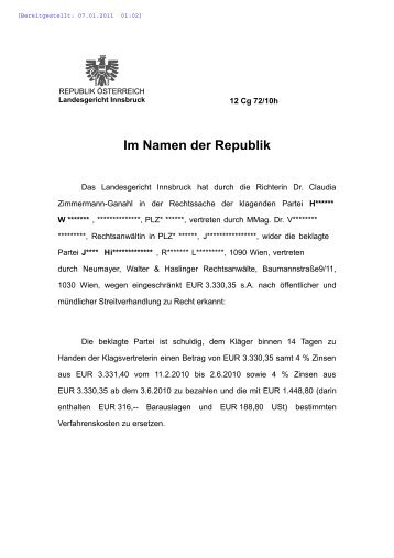 Im Namen der Republik