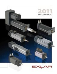 GSX Series Linear Actuators