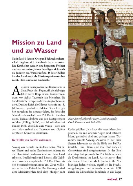 Aufbruch— Neubeginn - Jesuitenmission