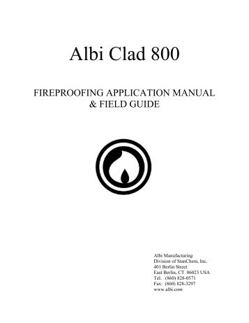 Download Albi Clad 800 - Albi Manufacturing