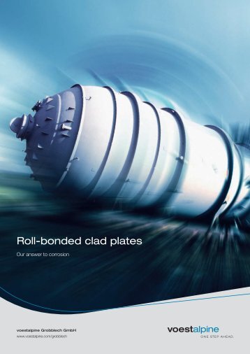 Brochure Roll-bonded clad plates - voestalpine