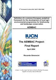 The AEMBAC Project: Final Report - Nando Peretti Foundation