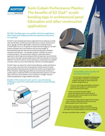 EZ Clad Sheet - Saint-Gobain Performance Plastics Foams