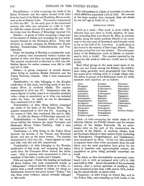 Indian population in the United States and Alaska. 1910 - RootsWeb