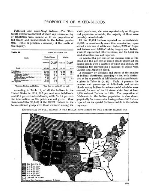 Indian population in the United States and Alaska. 1910 - RootsWeb