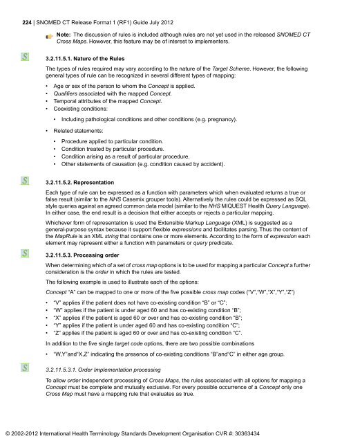 SNOMED CT® Release Format 1 (RF1) Guide - ihtsdo