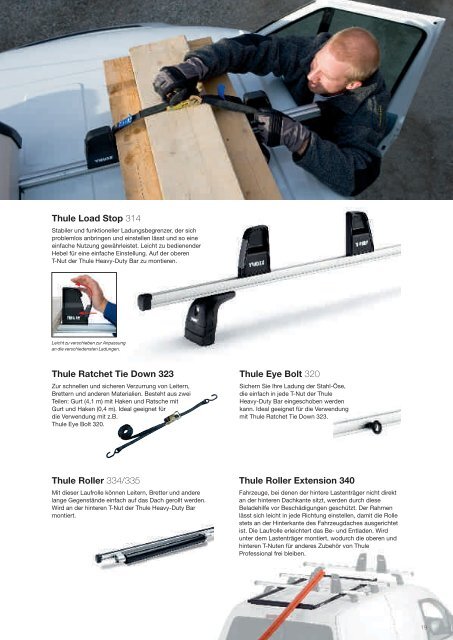 Thule Professional Katalog - Technomag AG