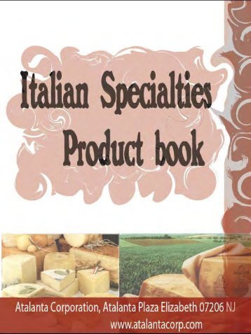 Italy A World of Cheese - Atalanta Corporation